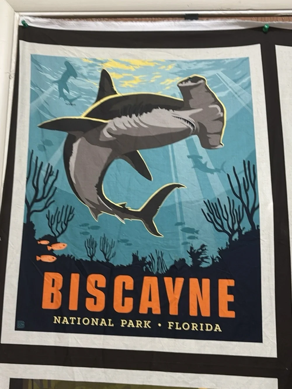 Florida National Parks tapestry 45 x 36